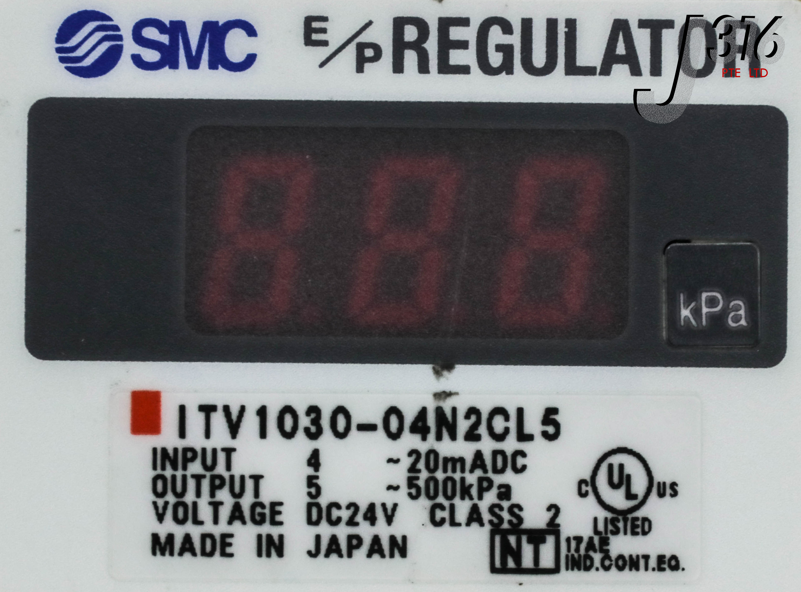 え 13599 SMC ELECTRO PNEUMATIC REGULATOR ITV1030-04N2CL5 | eBay